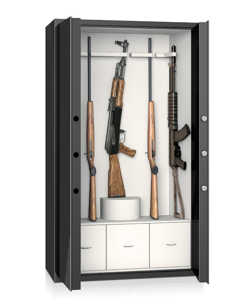 Luxury safes - bespoke safes - GRANDE SEGRETO GUNS