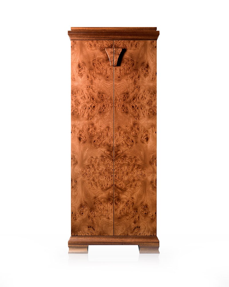 ARMOIRES WITH SAFES - JEWELRY ARMOIRES WITH SAFE - Gioia di radica
