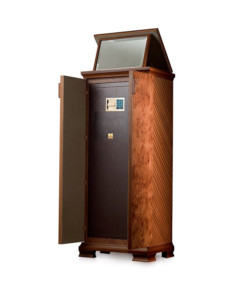ARMOIRES WITH SAFES - JEWELRY ARMOIRES WITH SAFE - Gioia di radica