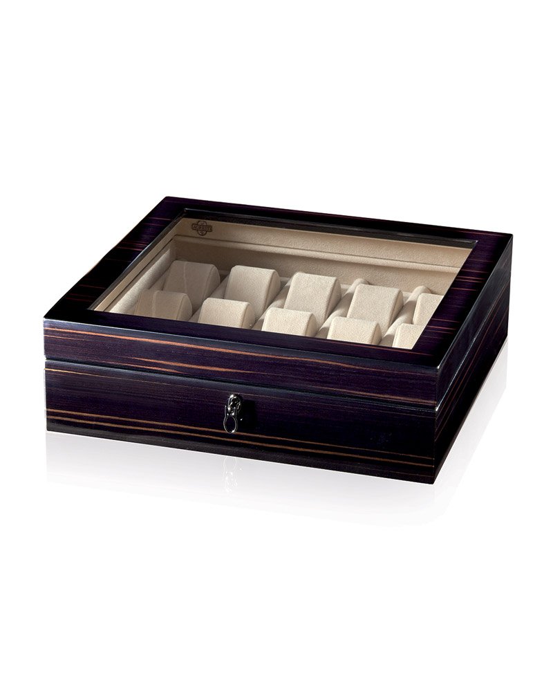 Luxury watch winders  - Leather watch winder box - La teca del tempo