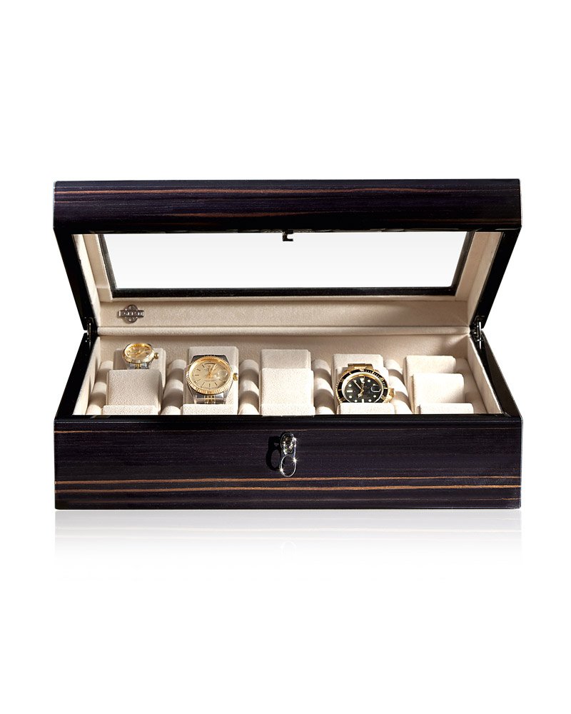 Luxury watch winders  - Leather watch winder box - La teca del tempo